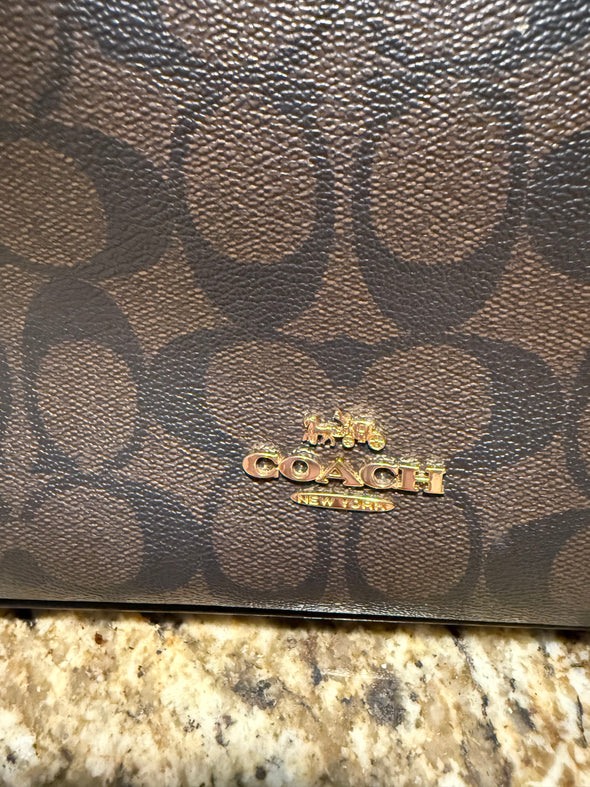 Coach Brown/Black Handbag