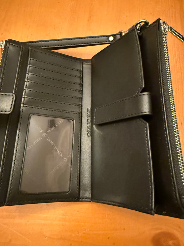 Michael Kors black/white faded wallet - rarely used