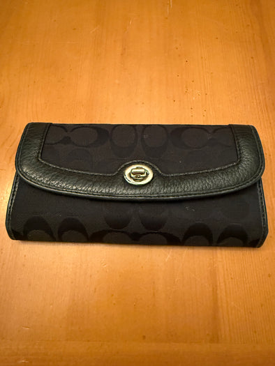 Coach wallet long Used