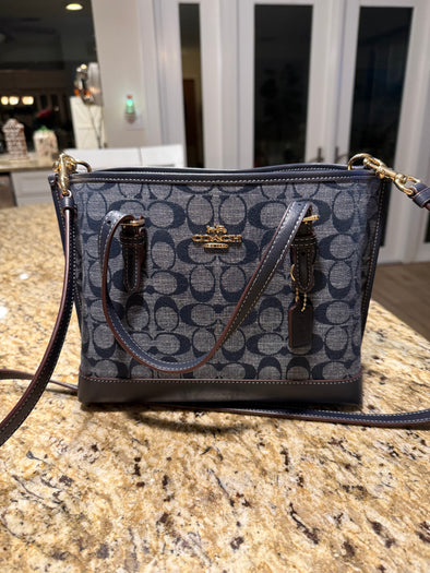 Coach Denim Handbag - Barely Used