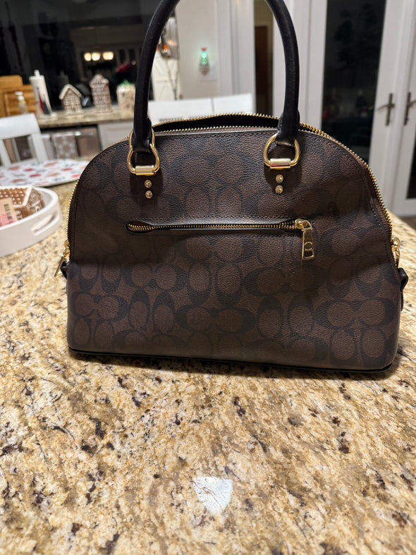 Coach Brown/Black Handbag