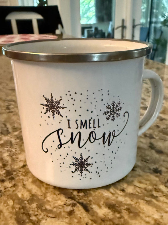 Smell Snow Metal Camp Cup
