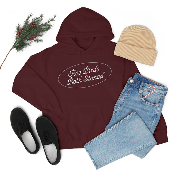 White Logo Hoodie
