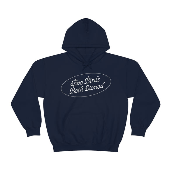 White Logo Hoodie
