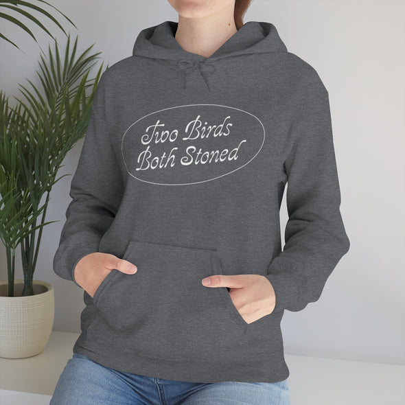 White Logo Hoodie