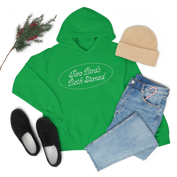 White Logo Hoodie