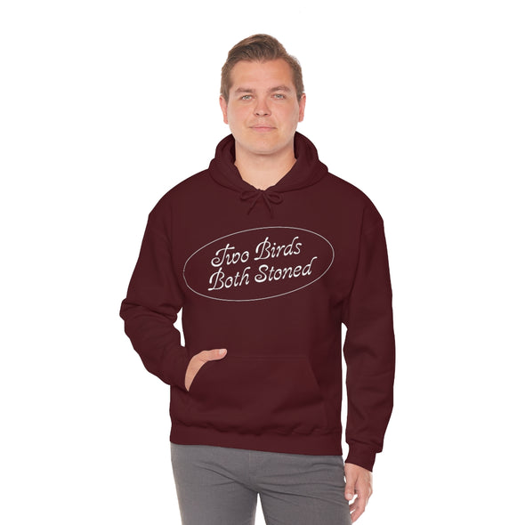 White Logo Hoodie