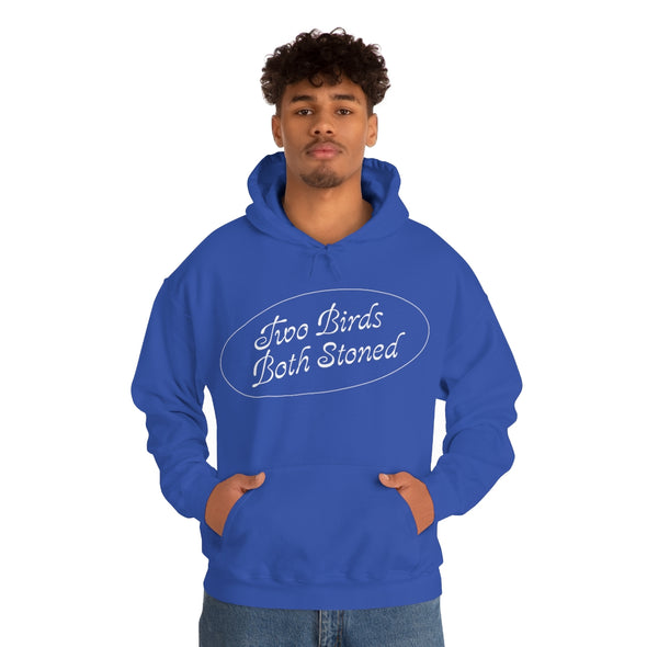 White Logo Hoodie