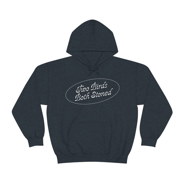 White Logo Hoodie