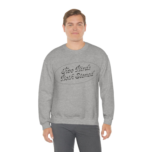Black Logo Crewneck Sweatshirt