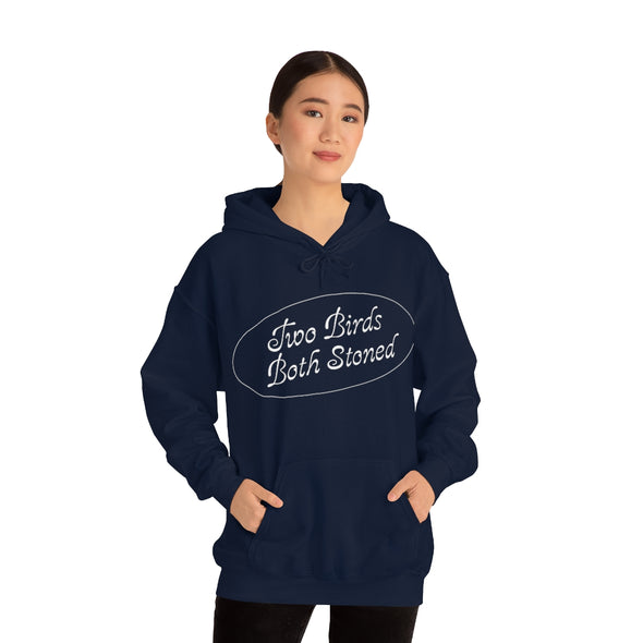 White Logo Hoodie
