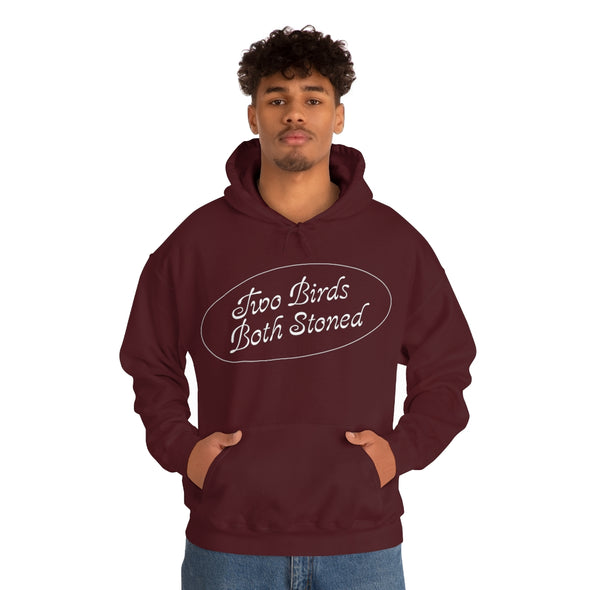 White Logo Hoodie