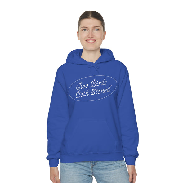 White Logo Hoodie
