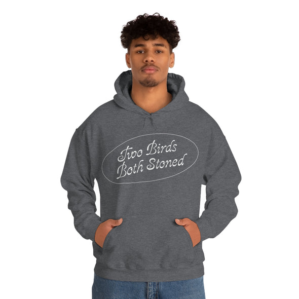 White Logo Hoodie