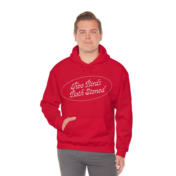 White Logo Hoodie