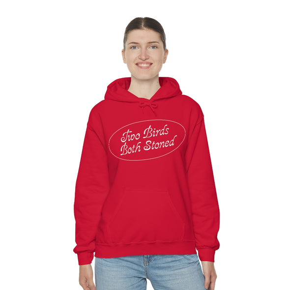 White Logo Hoodie