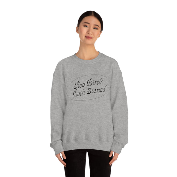 Black Logo Crewneck Sweatshirt