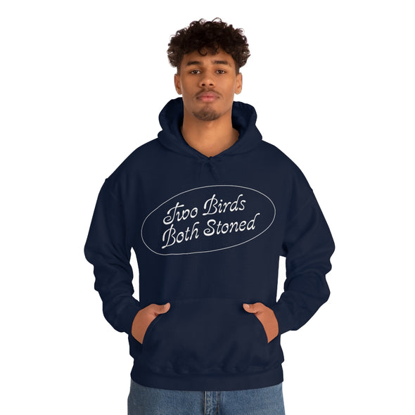White Logo Hoodie
