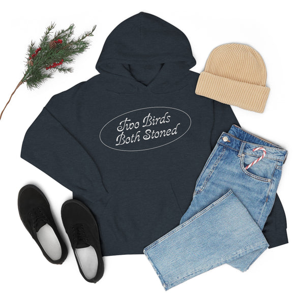 White Logo Hoodie