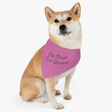 Pink Pet Bandana Collar