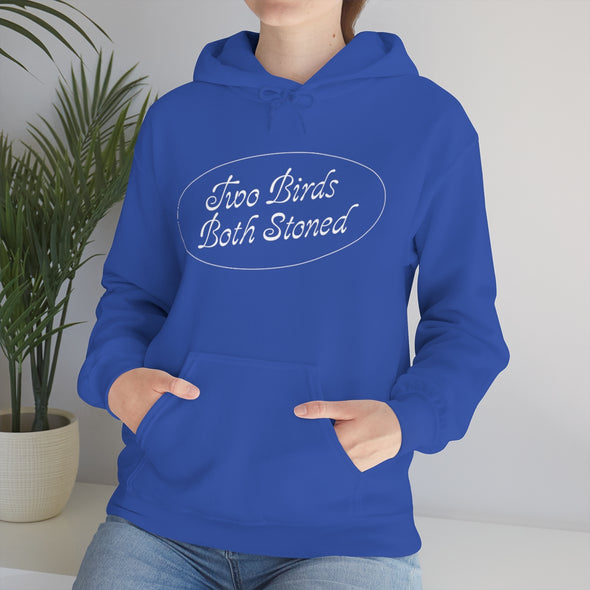 White Logo Hoodie