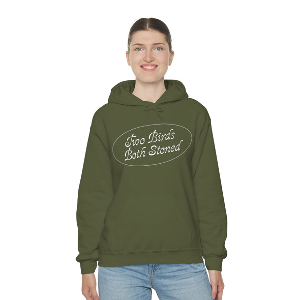 White Logo Hoodie