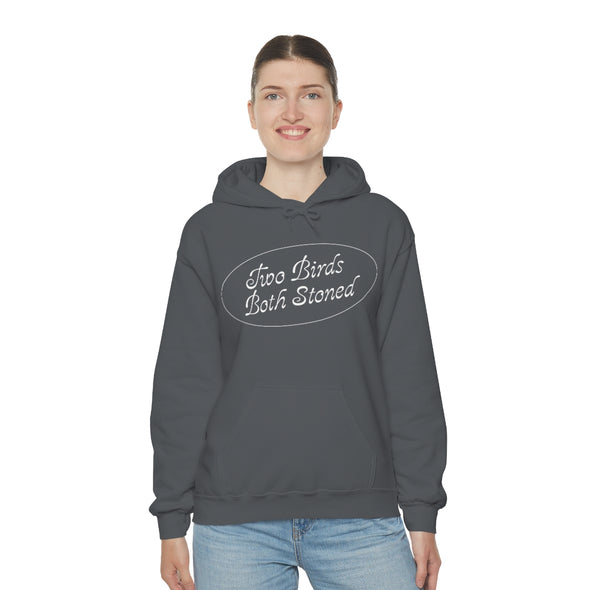 White Logo Hoodie