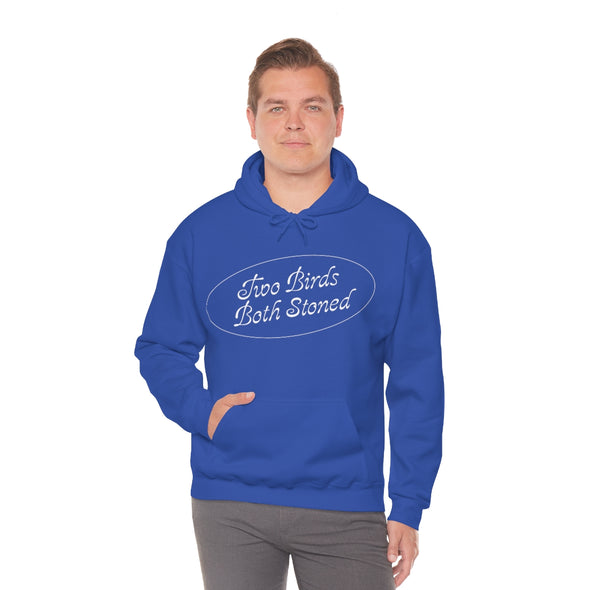 White Logo Hoodie