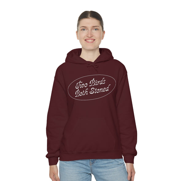 White Logo Hoodie