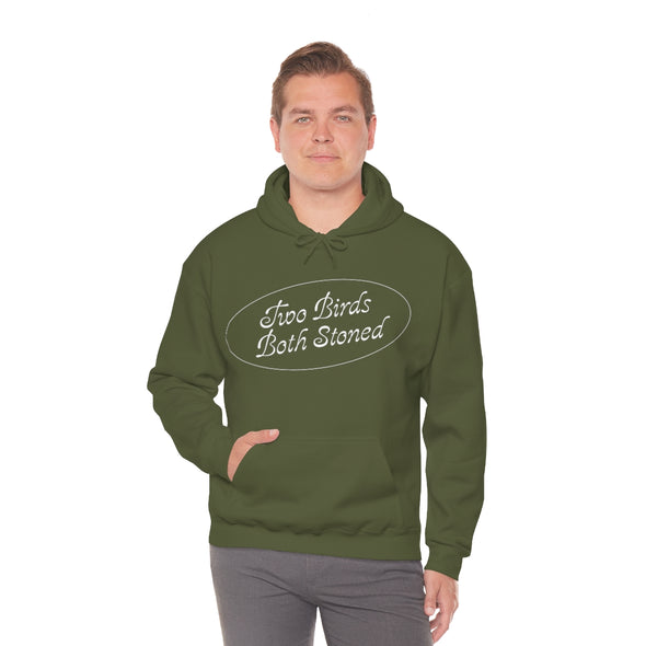 White Logo Hoodie