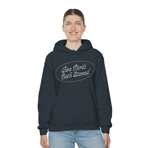 White Logo Hoodie