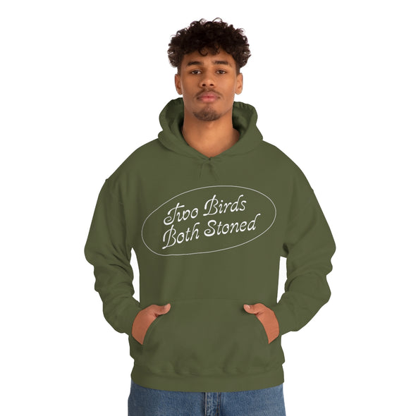 White Logo Hoodie