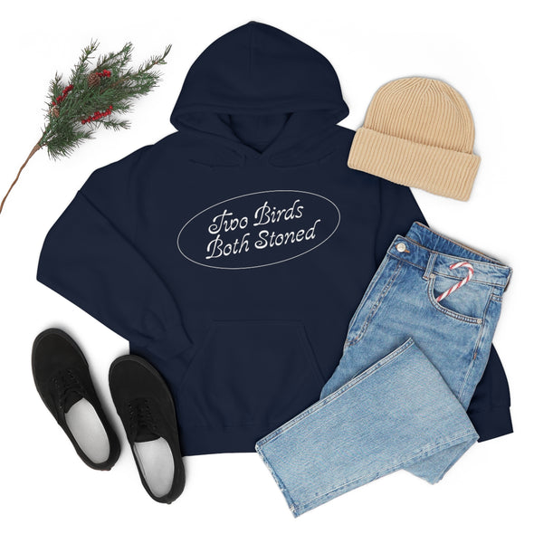 White Logo Hoodie