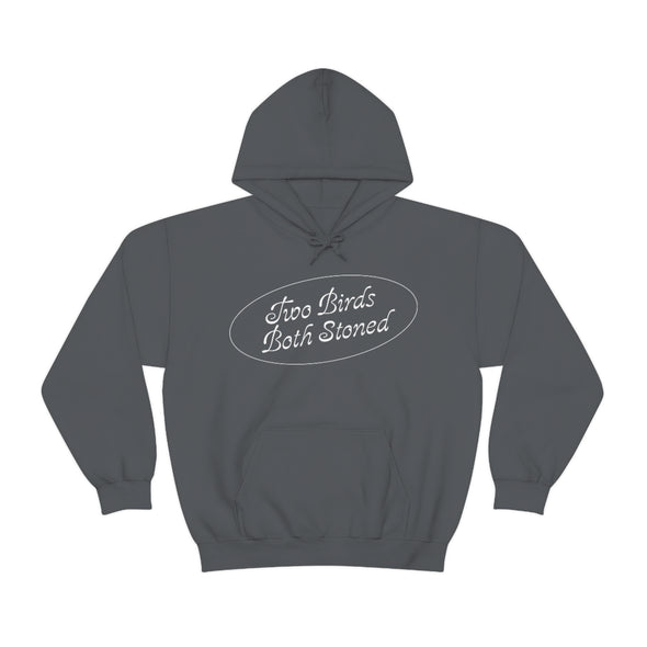 White Logo Hoodie