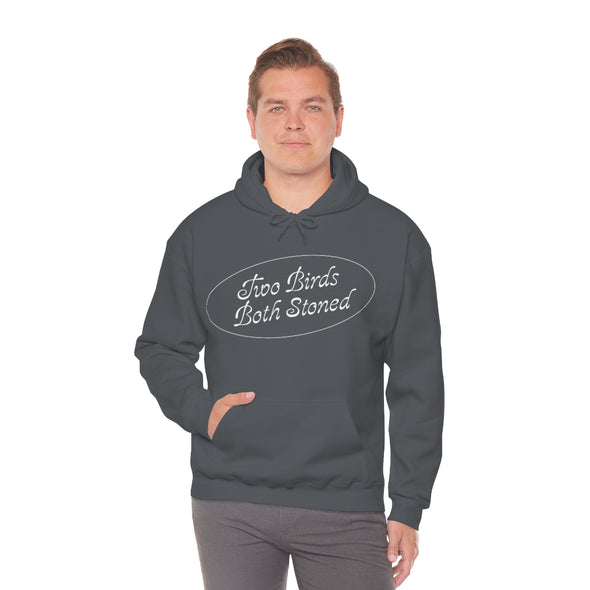 White Logo Hoodie