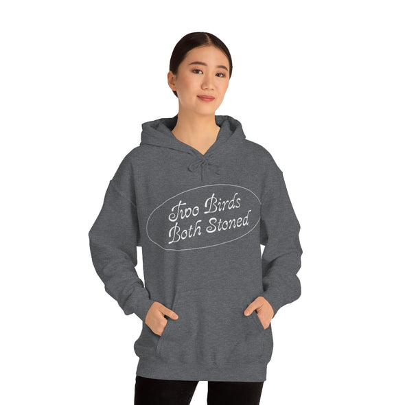 White Logo Hoodie