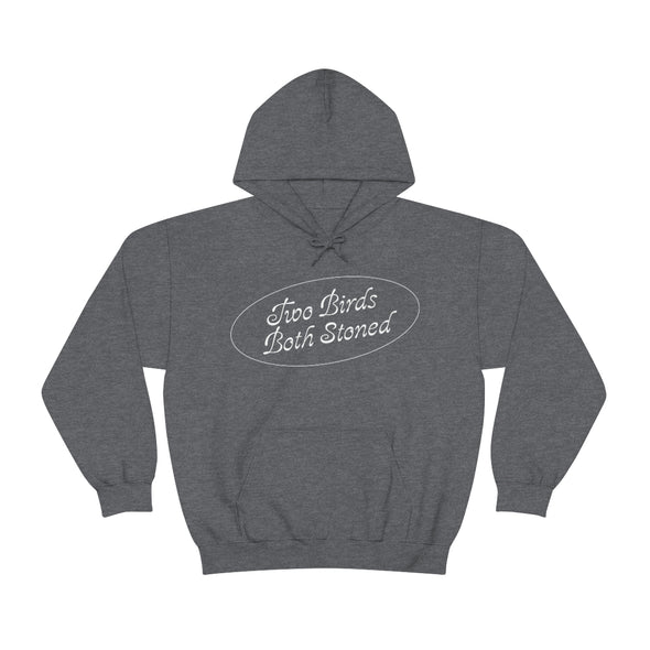 White Logo Hoodie