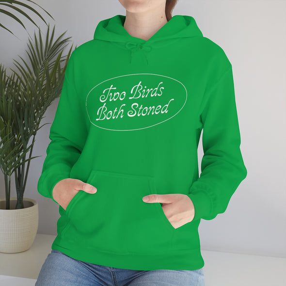 White Logo Hoodie