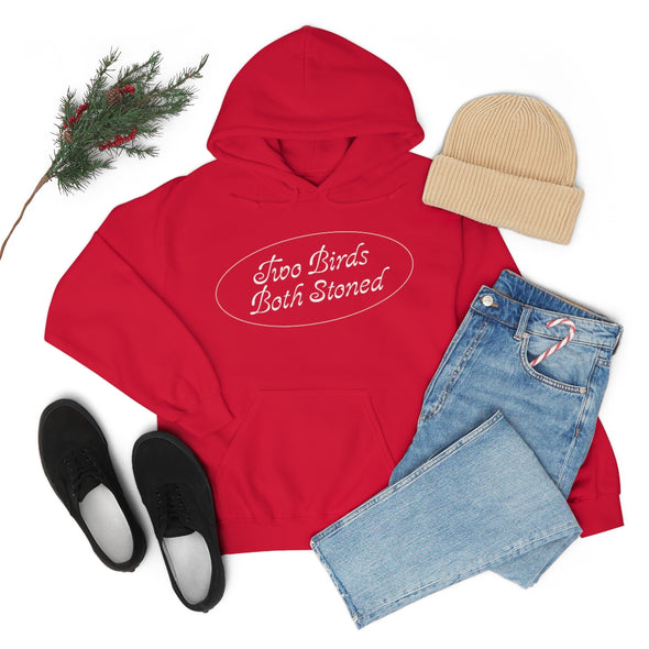 White Logo Hoodie