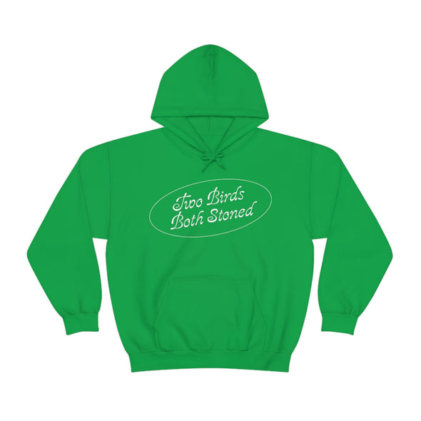 White Logo Hoodie
