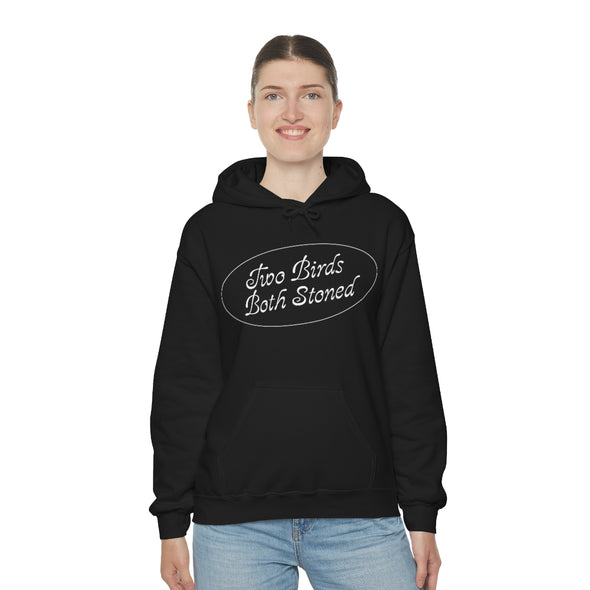 White Logo Hoodie