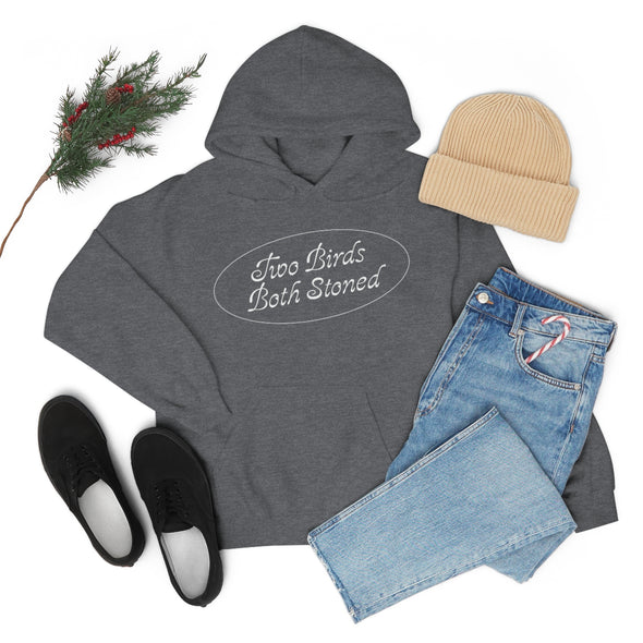 White Logo Hoodie