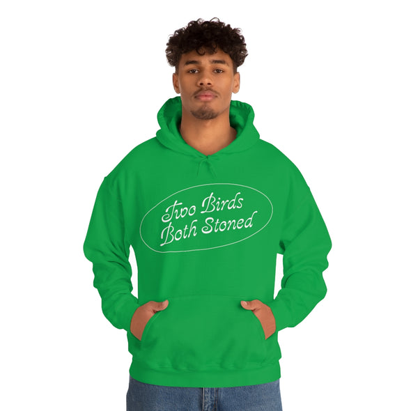 White Logo Hoodie
