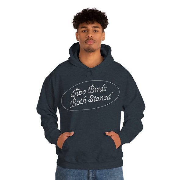 White Logo Hoodie