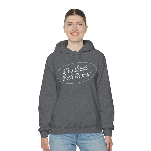 White Logo Hoodie