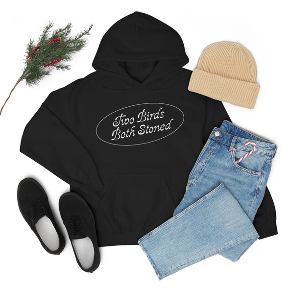 White Logo Hoodie