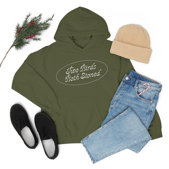 White Logo Hoodie