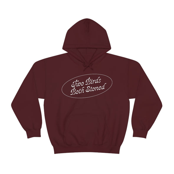 White Logo Hoodie