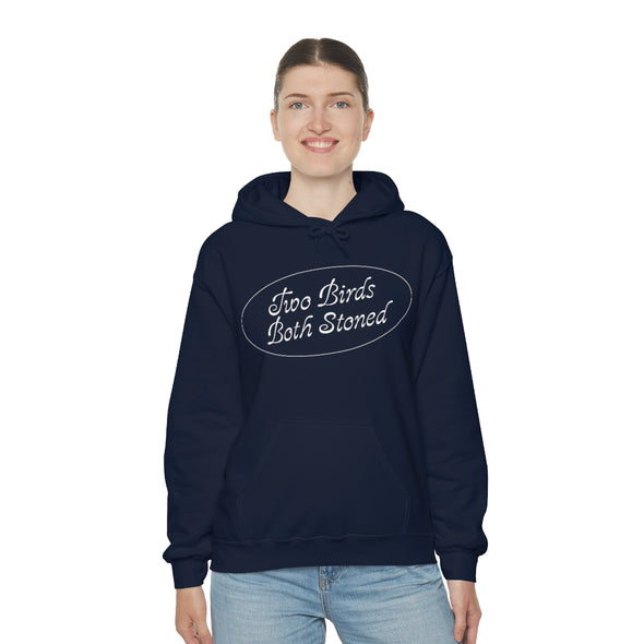 White Logo Hoodie