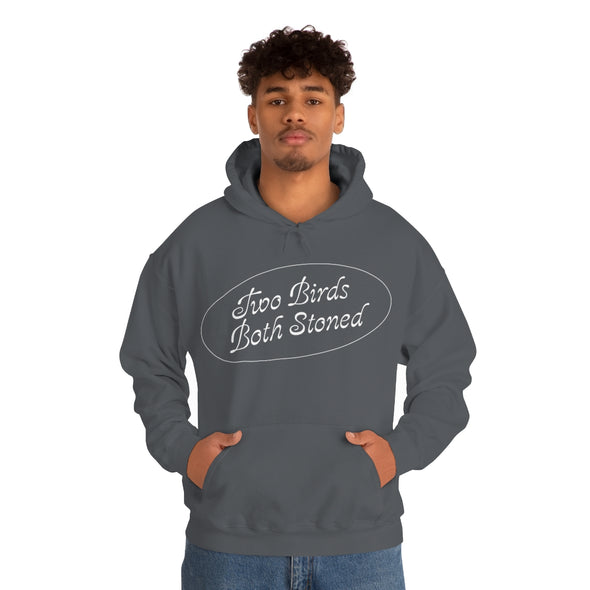 White Logo Hoodie